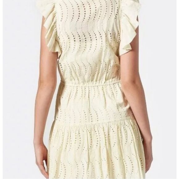 Joie Krystina B Cotton Eyelet Dress Size S - Picture 2 of 12